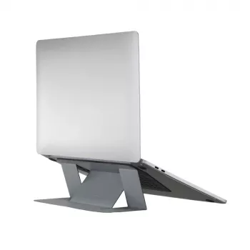 Suport autoadeziv pentru laptop MOFT, gri