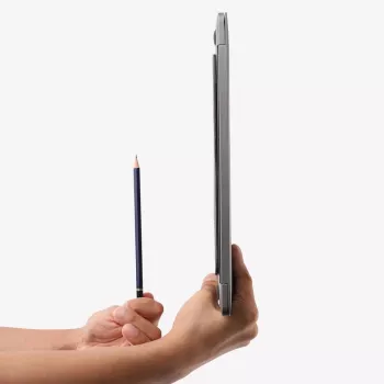 Suport autoadeziv pentru laptop MOFT, gri