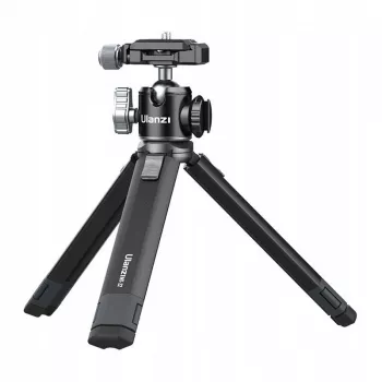 Treppied Ulanzi MT-24 Metal Stopka ISO cu cap 3D pan-tilt, negru