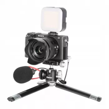 Treppied Ulanzi MT-24 Metal Stopka ISO cu cap 3D pan-tilt, negru