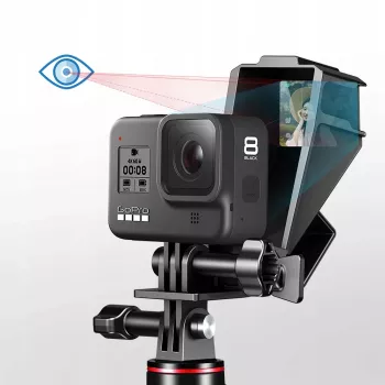 Oglindă flip pentru vlogging Ulanzi GP-5 cu adaptor Hot Shoe