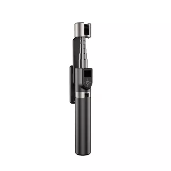 Selfie stick Dudao F18 Bluetooth cu trepied 110 cm negru