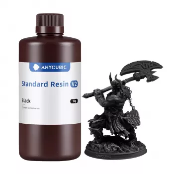 Rășină Anycubic Standard V2, negru, 1kg