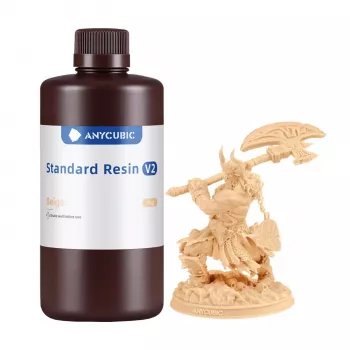 Rășină Anycubic Standard V2 1kg Bej