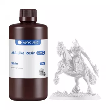 Rășină Anycubic ABS Like Resin Pro 2 1kg, alb