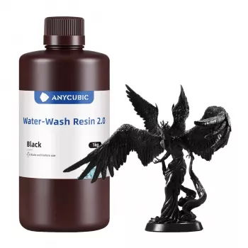 Rășină Anycubic Water-Wash 2.0, negru, 1kg