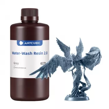 Rășină Anycubic Water-Wash 2.0 1kg, gri
