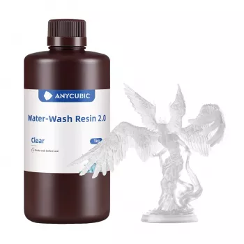 Rășină Anycubic Water-Wash 2.0 1kg transparentă