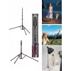 ULANZI T230 2-in-1 Light Stand and Monopod 2.3m 5kg Aluminum Alloy Black