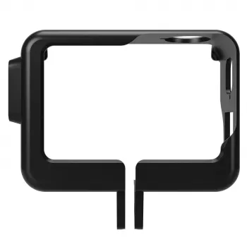 TELESIN Carcasă suport cadru pentru Insta360 ACE cu suport cold shoe și șurub - Negru