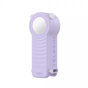 TELESIN Carcasă de protecție din coajă dură cu șnur pentru DJI Osmo Pocket 4 - Violet