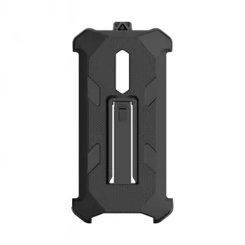 Ulefone RugKing 2 Pro husă de protecție robustă cu suport și clemă de centură - negru