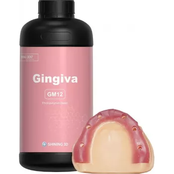 SHINING GM12 Dental Gingiva Mask 1 kg rășină 3D