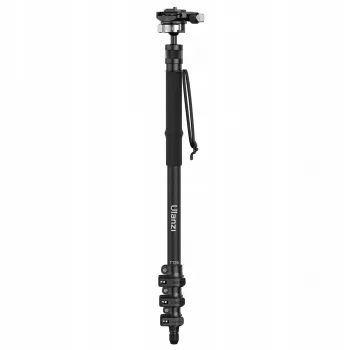 Monopod profesional din fibră de carbon ULANZI TT35 130cm cu cap fluid pentru cameră DSLR