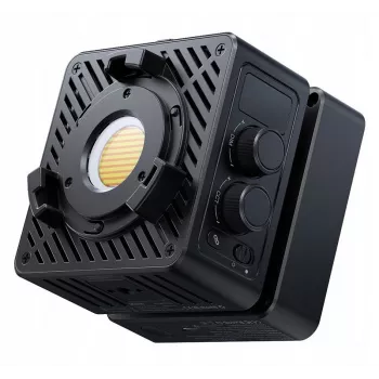 Lumină video LED COB Ulanzi EC65 65W lampă de studio cu montură Bowens, 2700K-6500K, CRI≥95, TLCI≥96, control prin aplicație Bluetooth