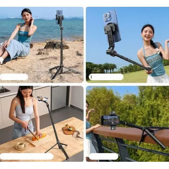 Trepied selfie stick Ulanzi TT88 - negru