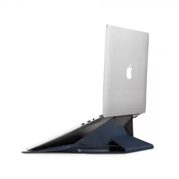 Husă pentru laptop Moft Sleeve 13 cu suport integrat, Oxford Blue, pentru laptopuri de 13,3 inch