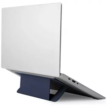Suport invizibil autoadeziv pentru laptop MOFT Airflow albastru marin