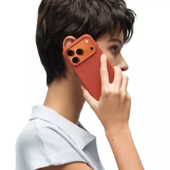 Husă MagSafe MOFT Snap Movas pentru iPhone 17 Pro Max, Clay