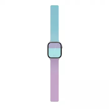 Curea ceas MOFT Snap Duo Apple Watch 38/40/41/42 mm Bujor/Aqua