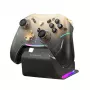 Controller gaming wireless Machenike G5Pro Premium Edition cu stație de încărcare - negru și auriu