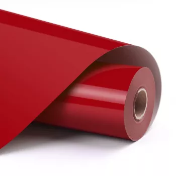 Vinil termotransfer LOKLIK Basic - Roșu - 30,5 x 180 cm (12