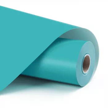 Folie vinil adezivă permanentă mată LOKLIK - Tiffany Blue - 30,5 x 180 cm