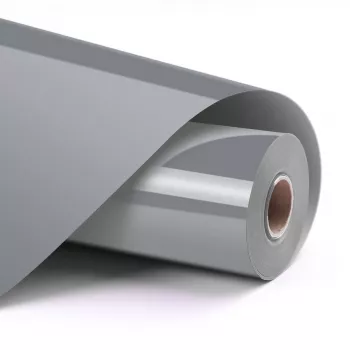 Vinil adeziv permanent LOKLiK lucios Argintiu 305 x 1800 mm
