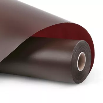 Folie vinil adezivă permanentă mată LOKLIK - Dark Coffee - 30,5 x 180 cm (12