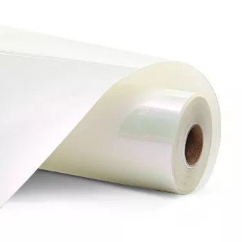 LOKLIK Folie termotransfer camaleonică - Alb spre roșu - 30,5 x 90 cm