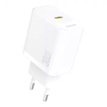 Încărcător DUDAO A27PEU 30W GaN USB-C alb