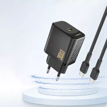 Încărcător DUDAO A27PEU GaN 30W USB-C negru