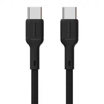 Cablu de încărcare și date Dudao L9C USB-C la USB-C 1m negru