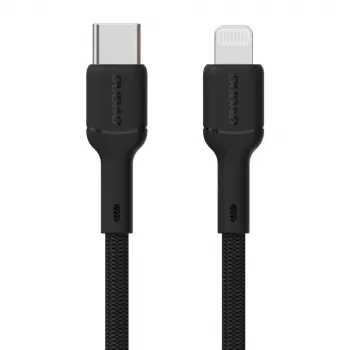 Cablu Dudao L9X USB-C la Lightning 2m negru