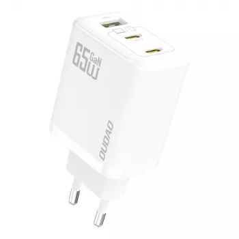 Încărcător Dudao A29 65W GaN 2x USB-C + 1x USB-A - alb