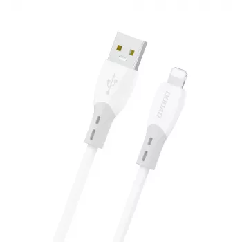 Cablu de încărcare și sincronizare Dudao L25SL USB-A la Lightning 1m alb