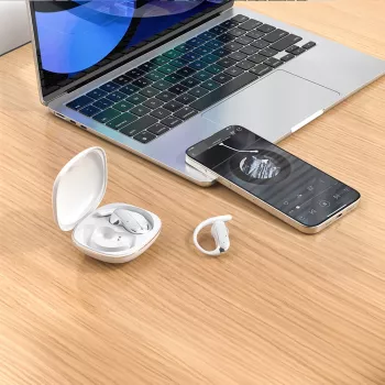 Căști open-ear cu cârlige pentru urechi Dudao U17Z Bluetooth 5.3 - albe