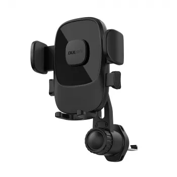 Dudao F2N Suport de telefon pentru bordul mașinii - clemă cu legătură gravitațională, rotație 360°, Negru
