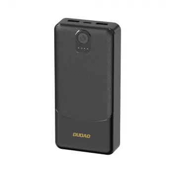Dudao K10Pro Powerbank 20000mAh 2.4A 2x USB-A Negru