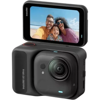 Cameră de acțiune INSTA360 GO Ultra Creator Bundle 4K neagră