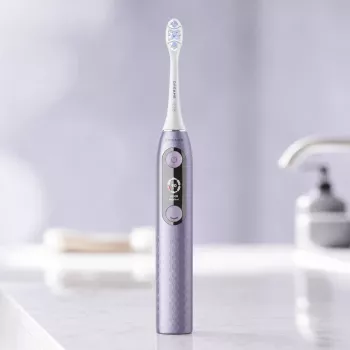 Set periuță de dinți electrică sonică Dreame E10F, violet