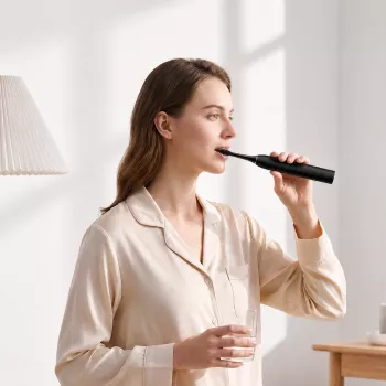 Set periuță de dinți electrică sonică Dreame E10S, negru