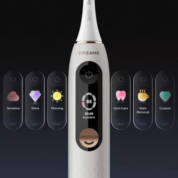 Set periuță de dinți electrică sonică Dreame E10S, roz (E10S)