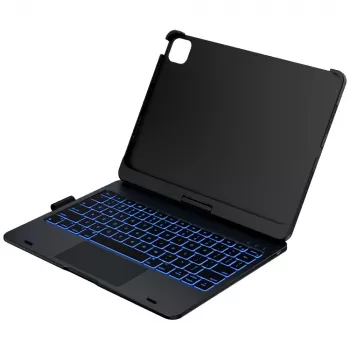 Husă tastatură Typecase Flexbook Touch pentru iPad Pro 11 2024/2025, neagră