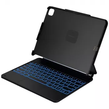 Husă cu tastatură Typecase Edge + pentru iPad Air 13 M2 2024 / M3 2025 / M4 2026, neagră