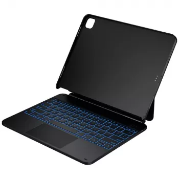 Husă cu tastatură Typecase Edge + pentru iPad Pro 13 2024/2025 neagră