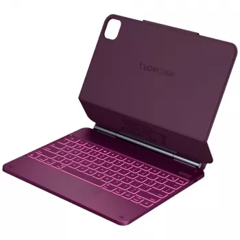 Husă tastatură Typecase Edge pentru iPad Air 13 2024/2025, zmeură