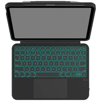 Husă cu tastatură Typecase Folio Duo pentru iPad Air 11 M2 2024 / M3 2025 / M4 2026, neagră