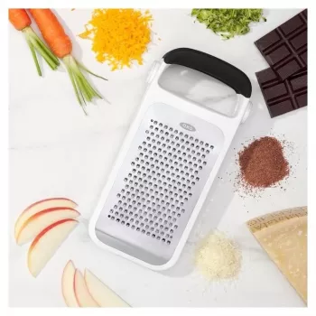 Păstrător 2-în-1 pentru ierburi și produse proaspete OXO Good Grips alb