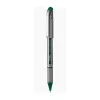 Pix cu gel retractabil Pentel EnerGel-X - Cerneală verde - Vârf 0.5 mm - Linie 0.25 mm - Corp gri